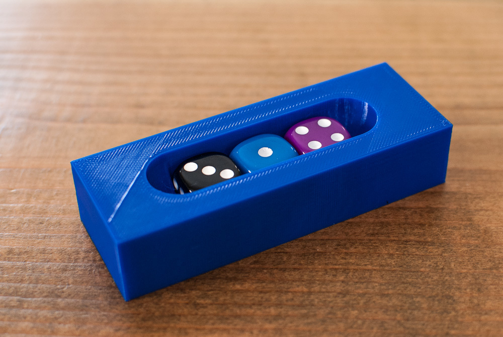Customizable Dice Block - Board Game Box Organizer