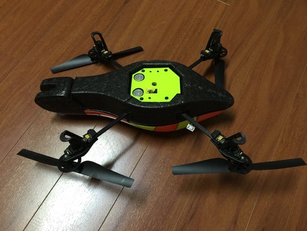 Parrot AR Drone 1.0 bottom cover plate for mirumod by KenVersus ...