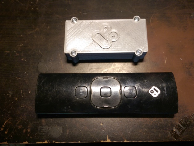 Boxee box remote/wlan reciever-casing