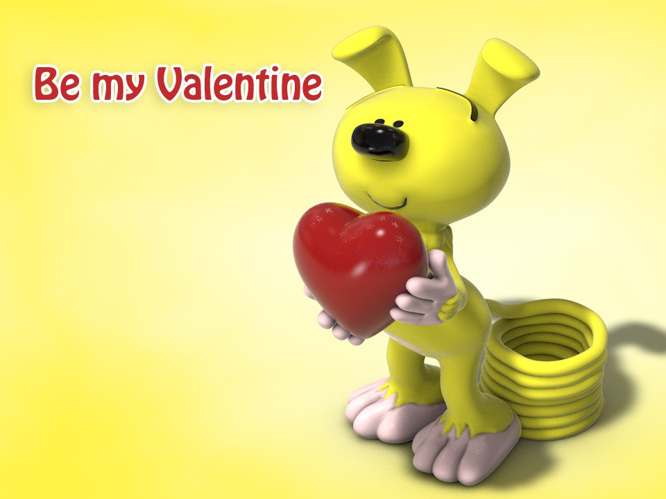 Be my Valentine Marsupilami