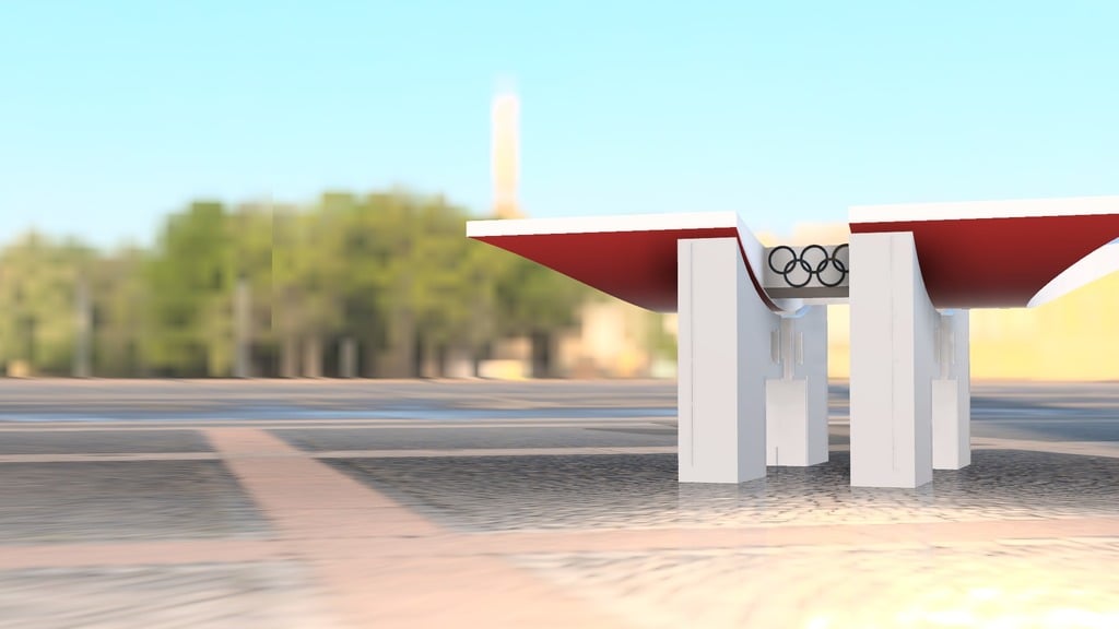 Olympic Park - World Peace Gate