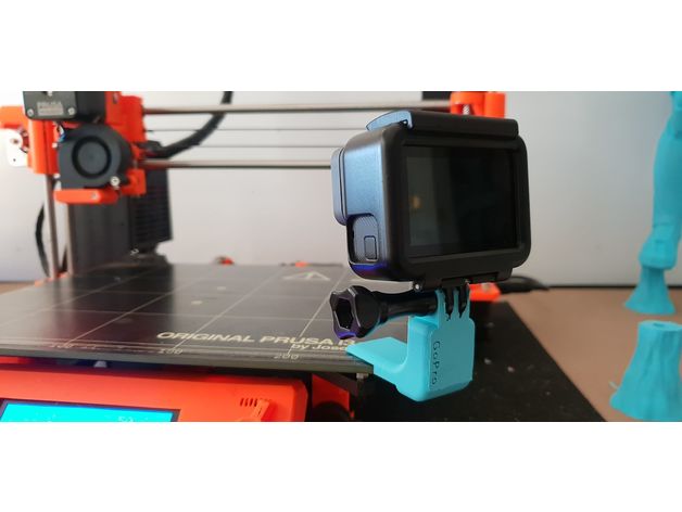 Gopro Mount For 3d Printer Bed By Mikebravo91 Thingiverse