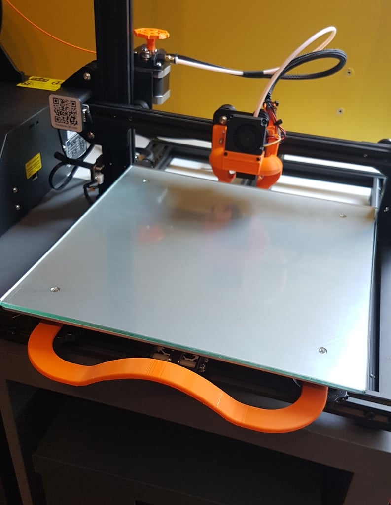 CR-10 bed handle