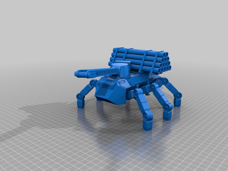 Worker Ant Walker for 28mm sci-fi wargames or sci-fi model making 