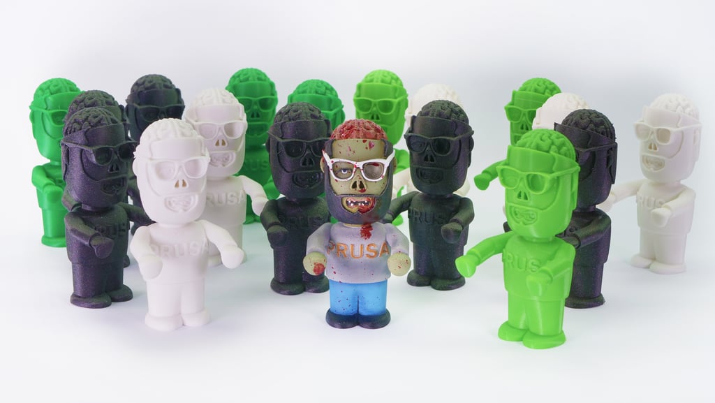 Little Josef Prusa Character - Zombie / Halloween edition  | Multi Material