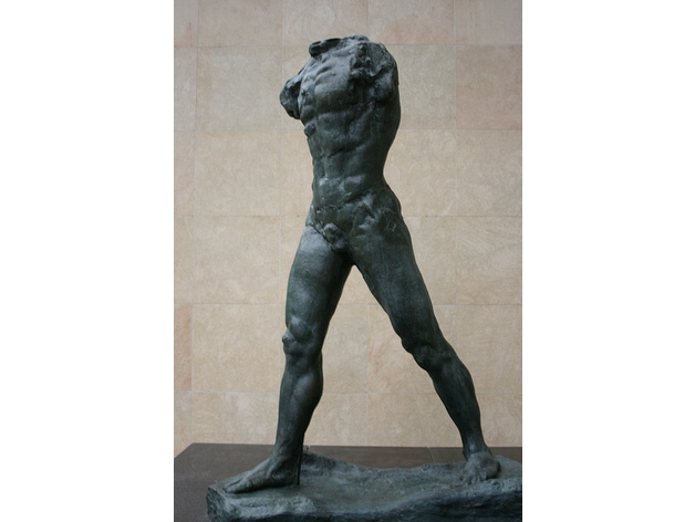 The Walking Man at The Musée Rodin, Paris