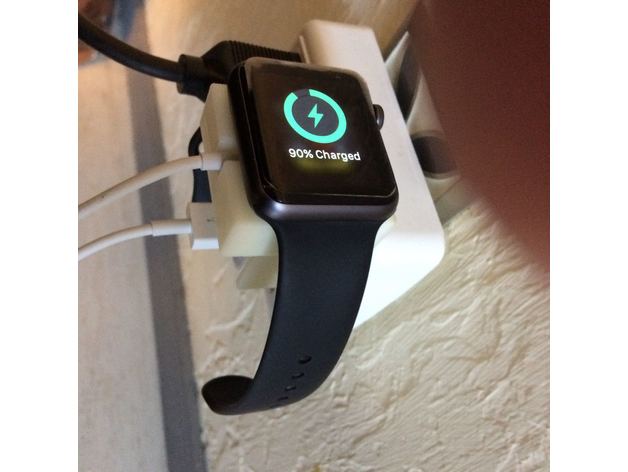 Apple Watch Holder on Charger