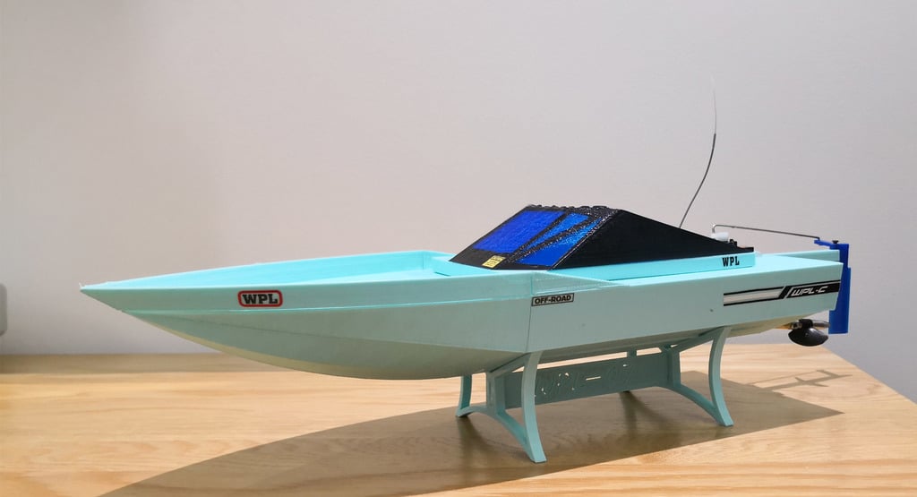 3D Printed RC Brushless Speed Boat