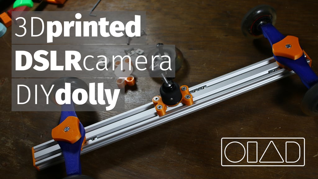 DSLR Camera Dolly V-slot extrusion