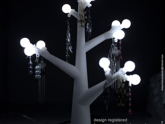 Table Lamp/Jewellery Tree Lamp