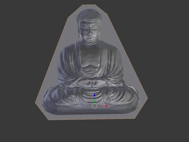 Buddha Optical Illusion Mould Stand
