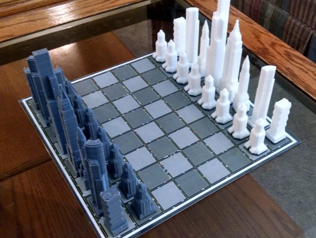 Skyscraper Chess By Sitts314 - Thingiverse