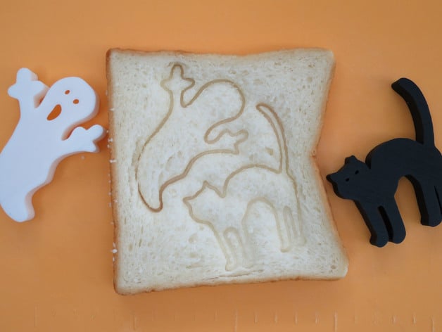Halloween bread stamps