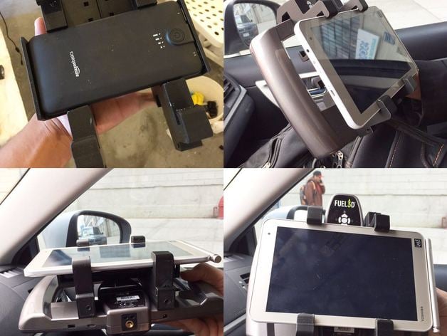 fuel3D 3d scanner battery and tablet holder