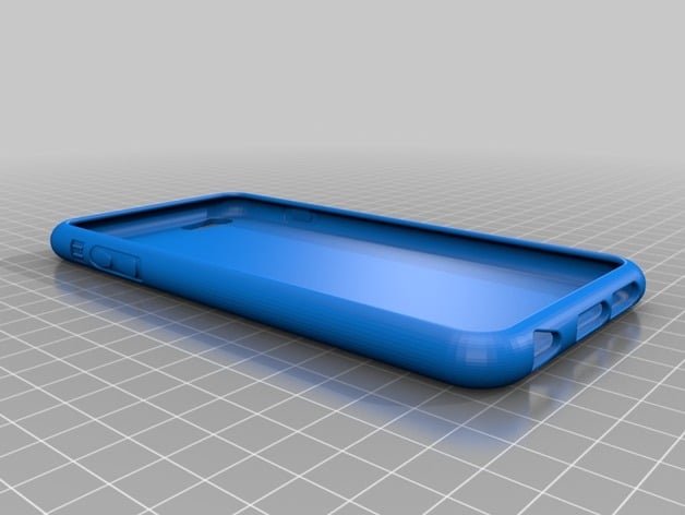 iPhone 6 plus soft case (for Ninjaflex) remix