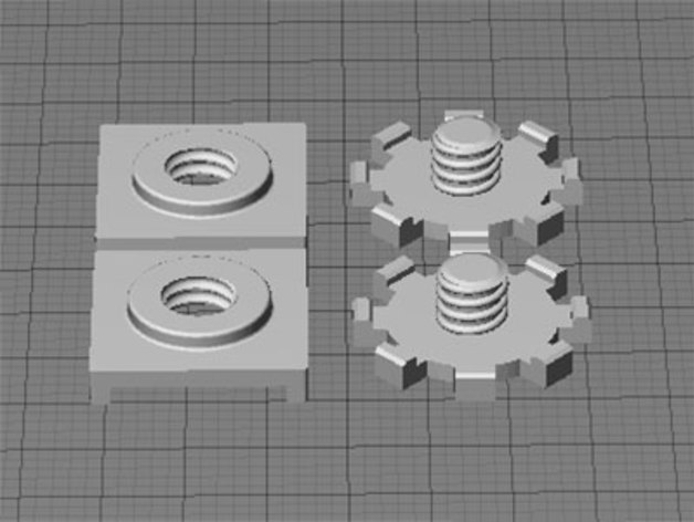 Replicator 2 Build Plate Stabilzers