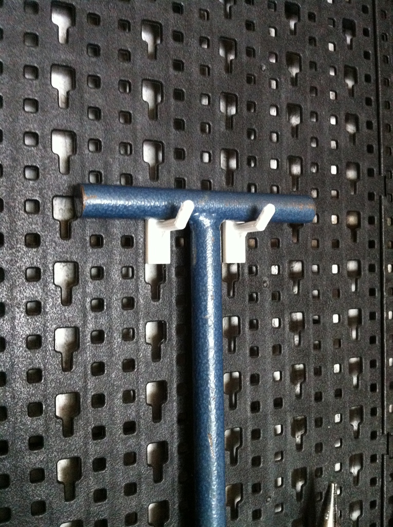 Small hook for Lidl's Powerfix tool wall organizer