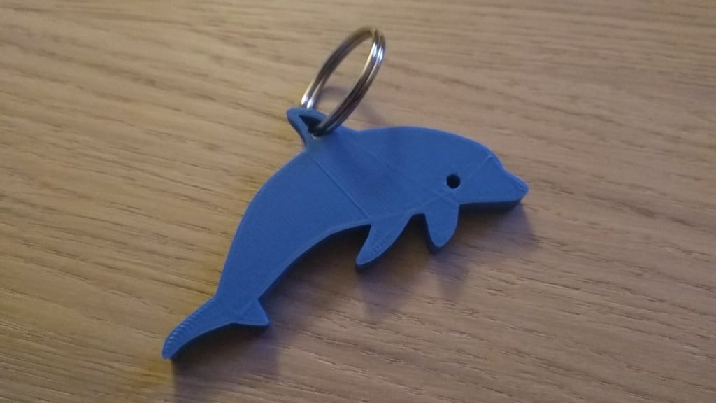 Dolphin keychain