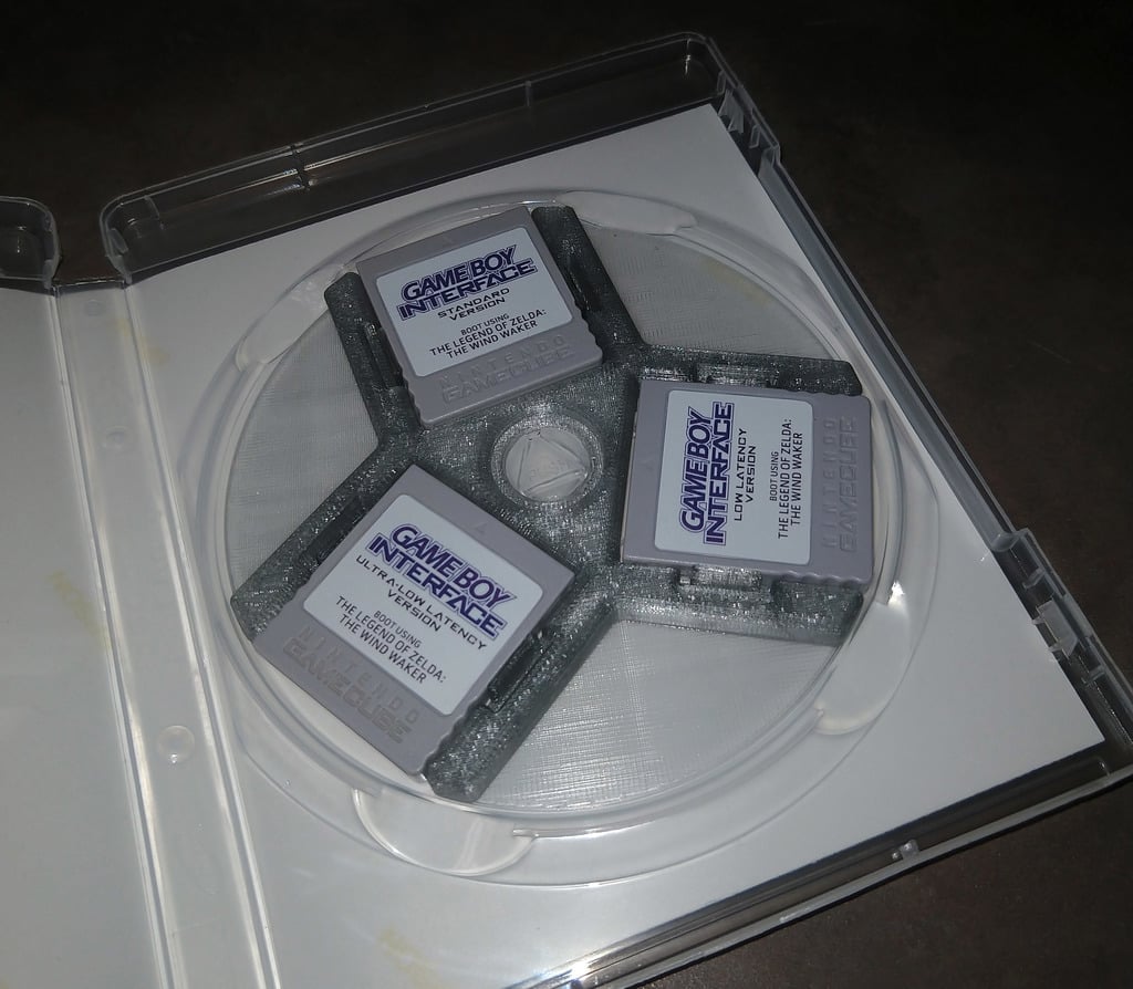 GameCube Memory Card Insert for DVD/Game Case