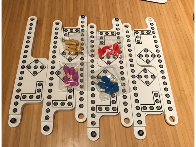 Pegs and Jokers Board Game