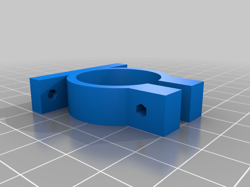 Mount clamp for 25mm pipe