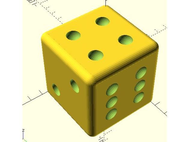 Customisable Weighted Die / Dice