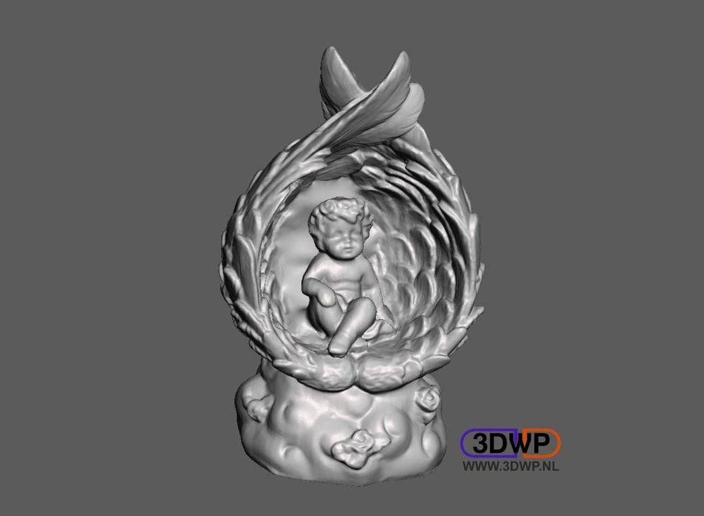 Angel Sculpture 3D Scan