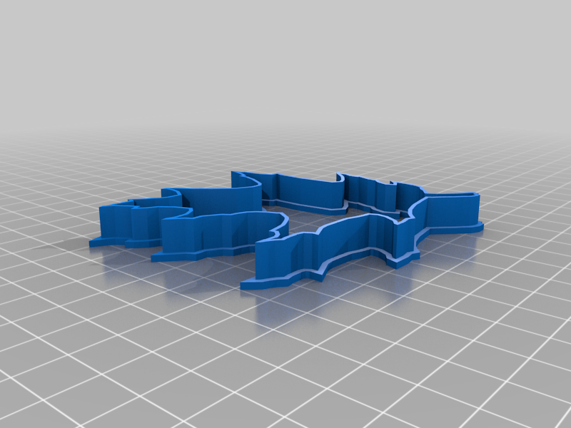 oak leaf cookie cutter or pie dough cutter