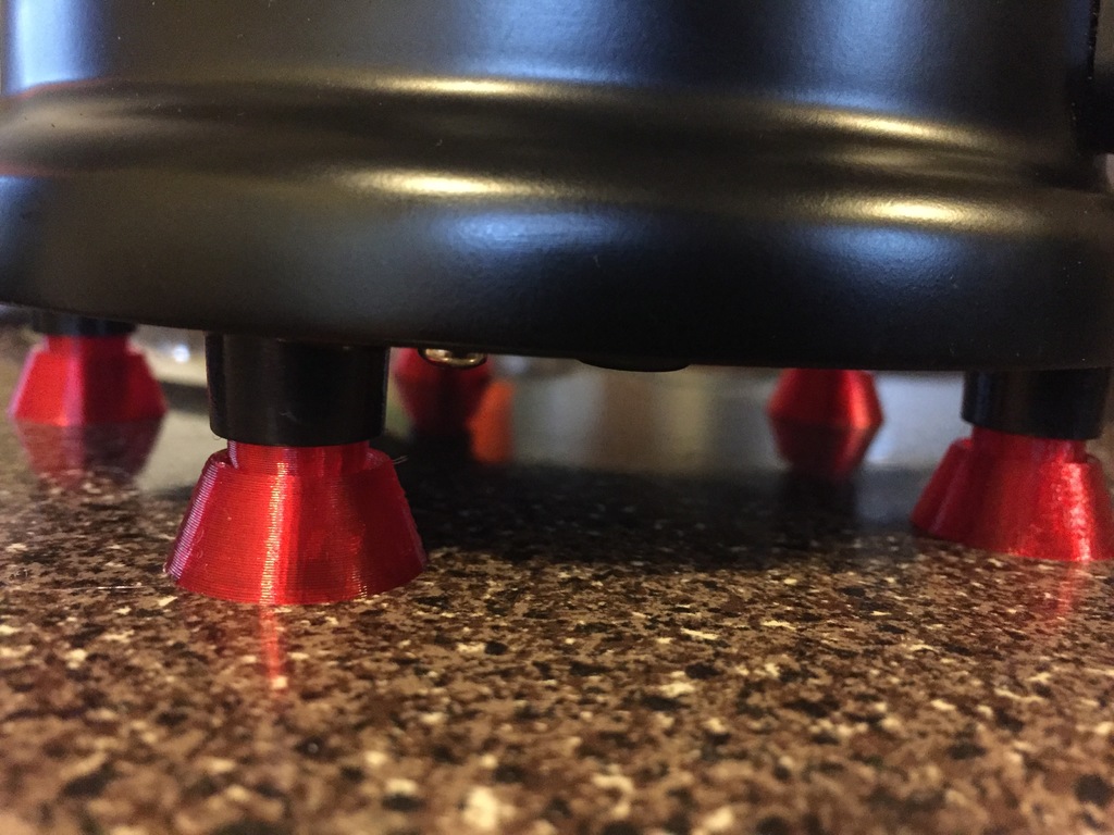 Macap m2 grinder sound-damping foot