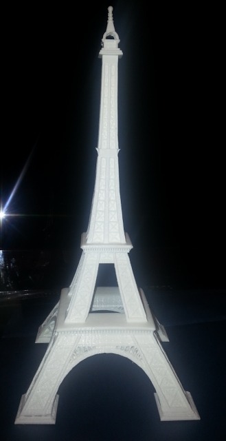 Eiffel Tower modified without hard to print details