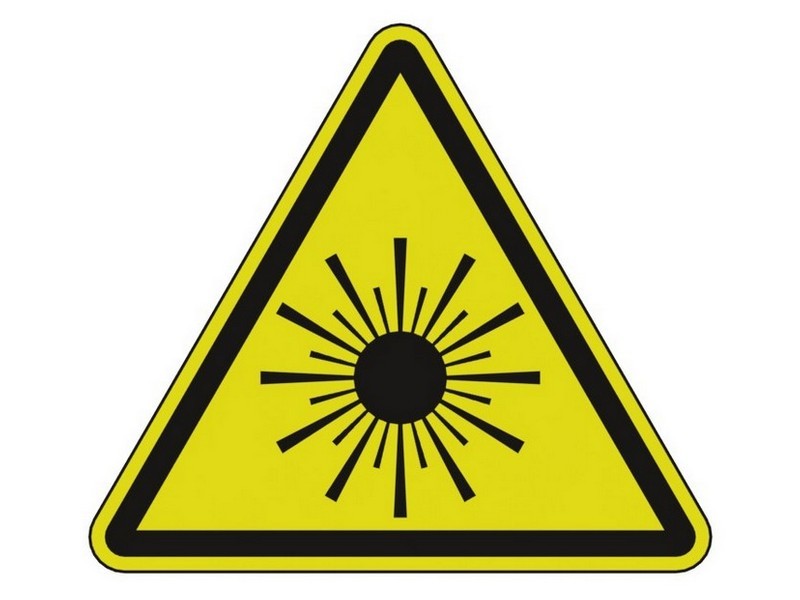 Sign "Laser Radiation"