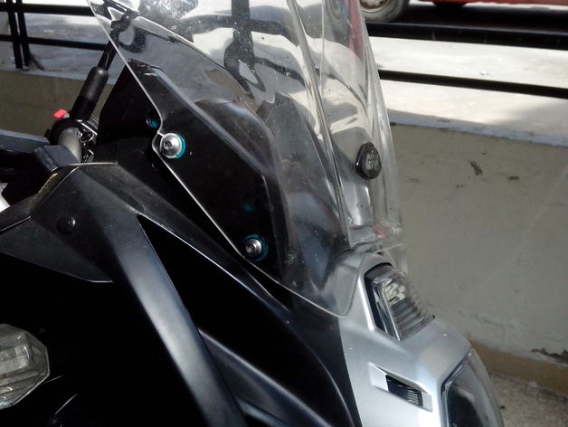 Windshield mount for kawasaki versys 650cc 2011