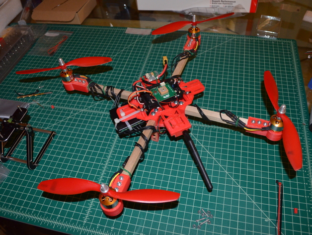Quad Copter APM with modular system