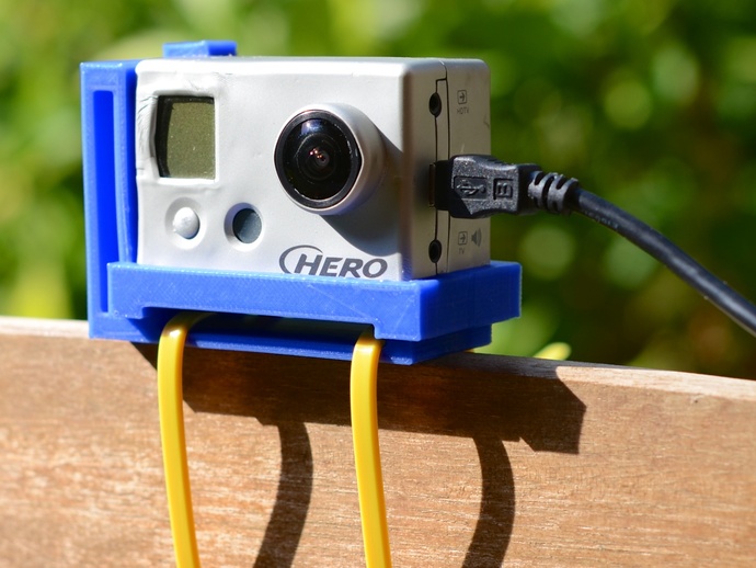 Simple Gopro Hero 2 Camera Mount