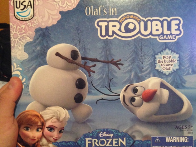 Olaf's in Trouble Game - missing pieces
