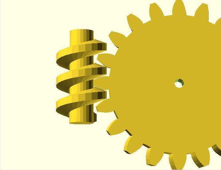 Worm Drive, Non-Throated
