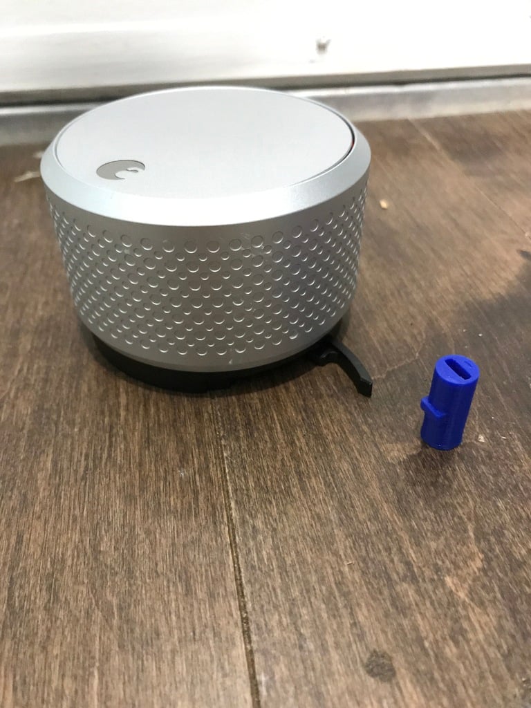Replacement blue piece for August Smart Lock
