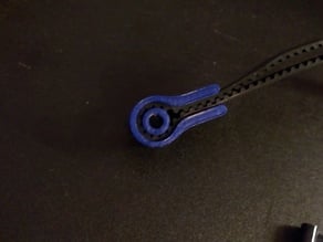 X-axis belt clip