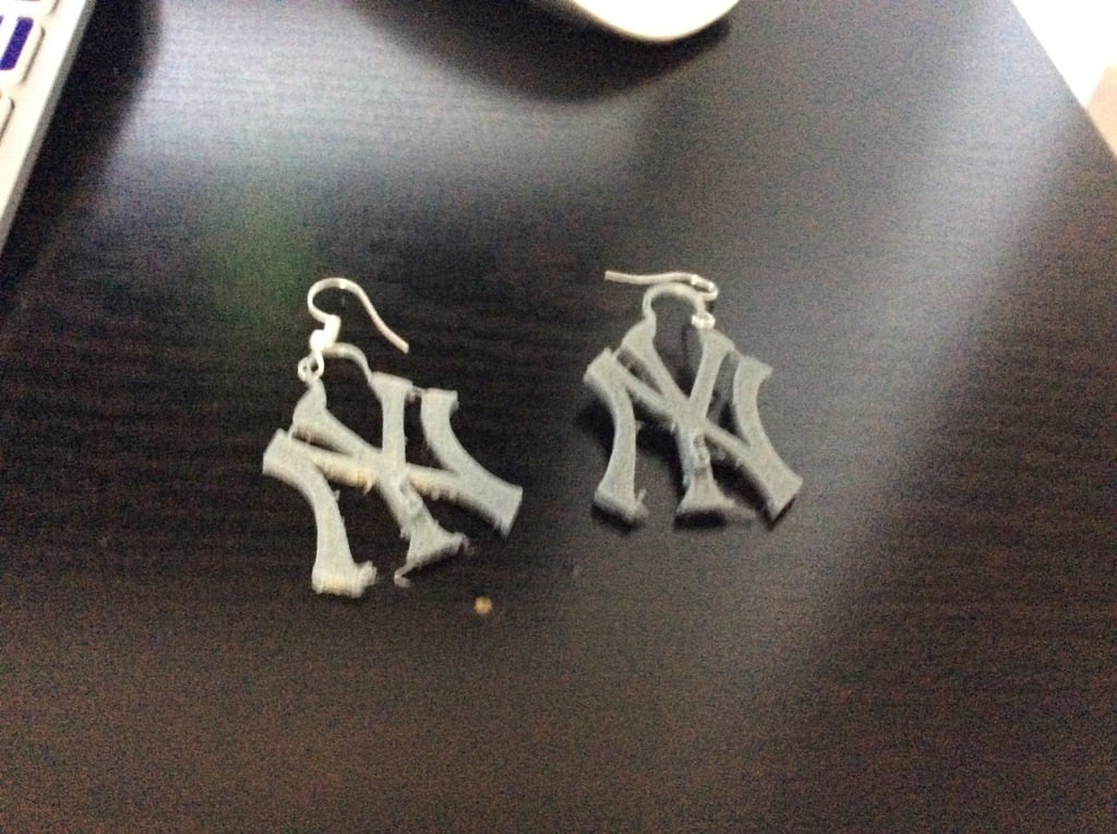 New York Yankees Earring