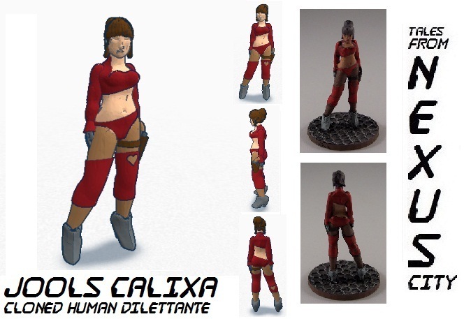 Jools Calixa, Cloned Human Dilettante