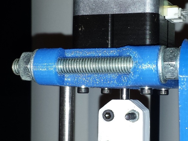 Parametric Shaft Coupling 5mm - 5mm / M3 fasteners