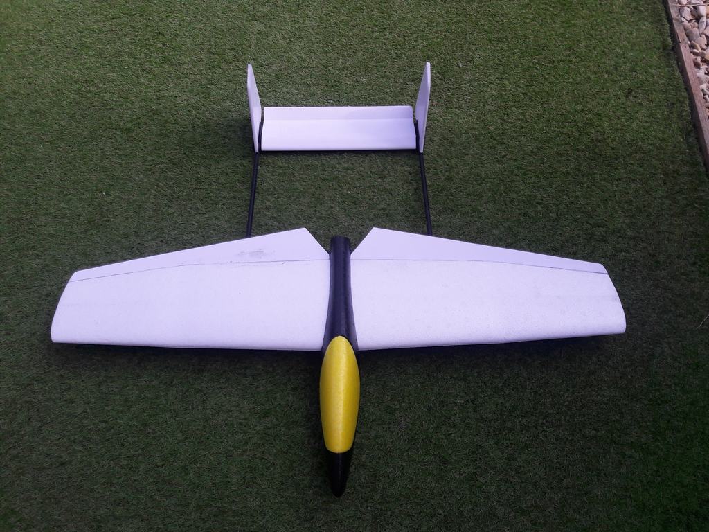 Lidl XL Glider 8mm Twin Boom Conversion
