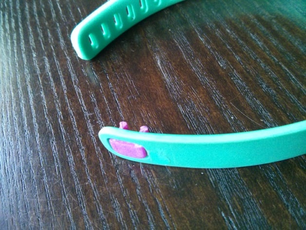 Stronger, no-support Fitbit Flex clasp