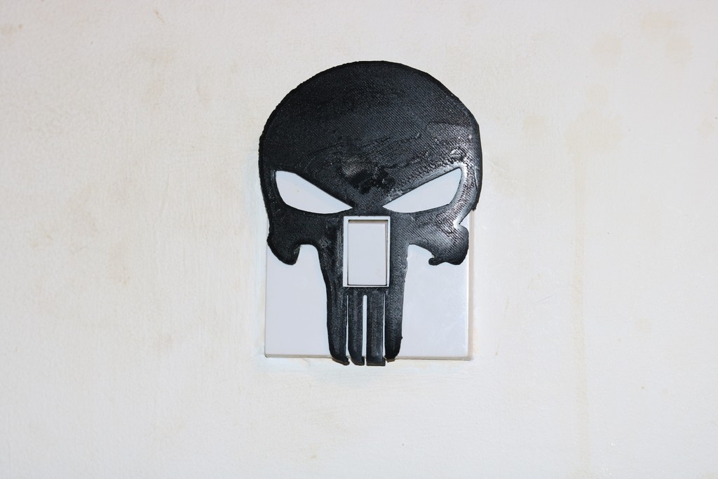 Punisher lightswitch cover