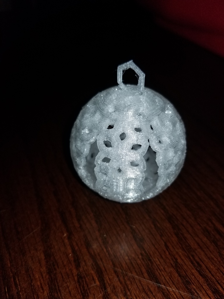 Blockscad Snowflake Challenge Ornament