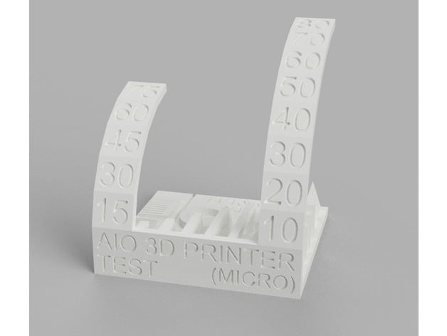billetpris Talje legetøj MICRO* All In One 3D printer test by majda107 - Thingiverse