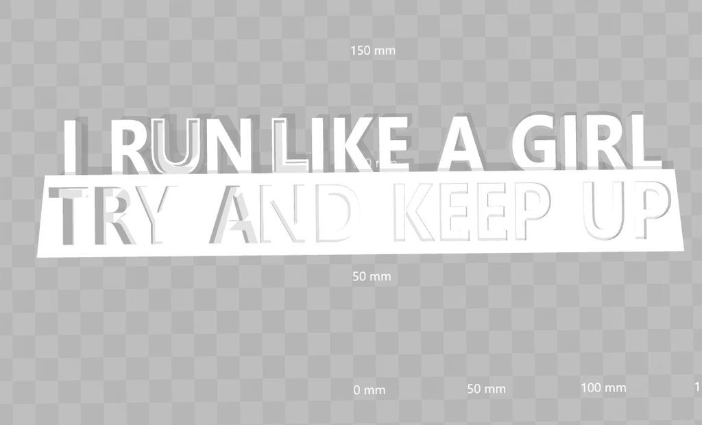 Run Like A Girl