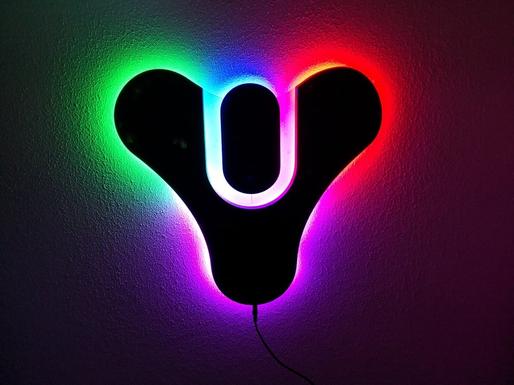 Electronic LED Destiny Logo