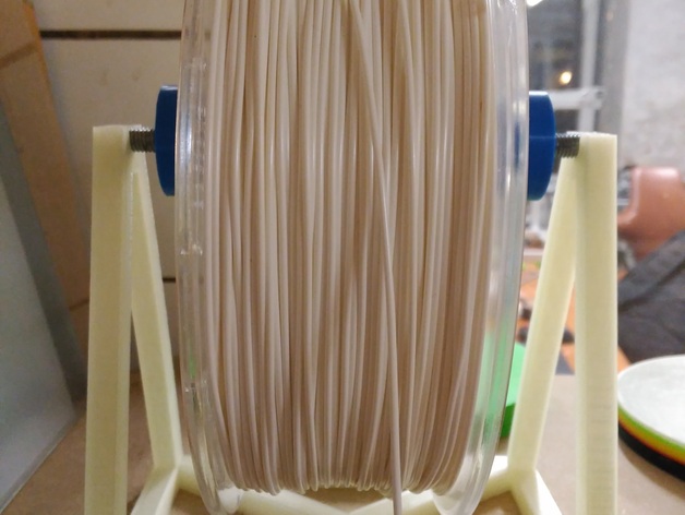 Filament Spooler with 8mm threaded rod