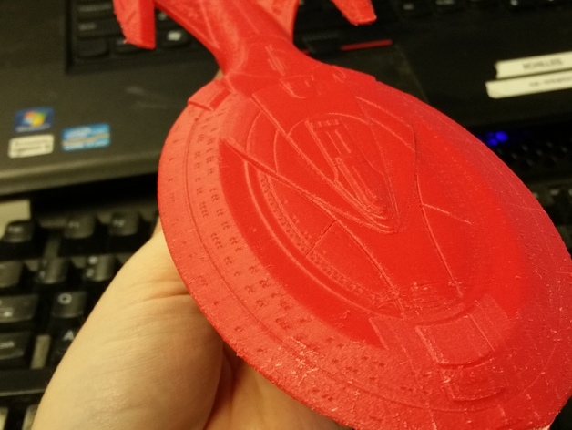 Enterprise E (Engines separated for easier printing)